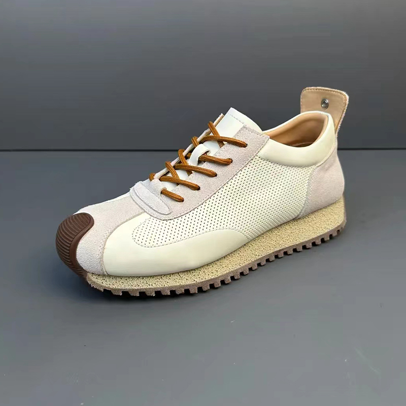 Handmade Retro Horsehide Casual Jogging Sneakers DANRRIO.COM DANRRIO