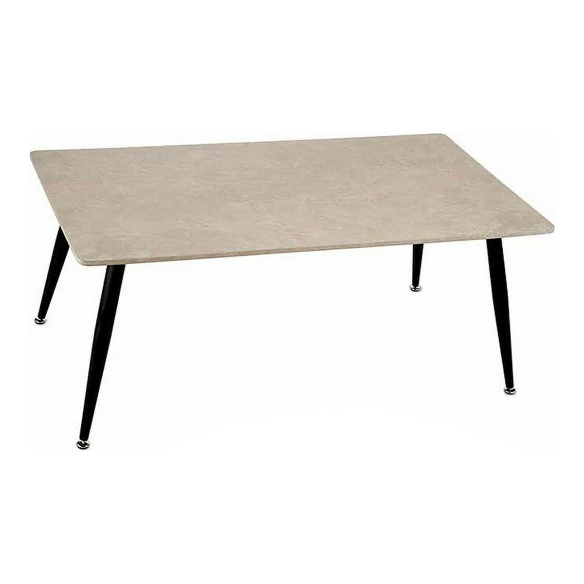 Centre Table Gift Decor White Black 60 x 110 x 45 cm Stone
