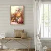 Diamond Painting-DIY Full Round Drill Wine Glass Flower