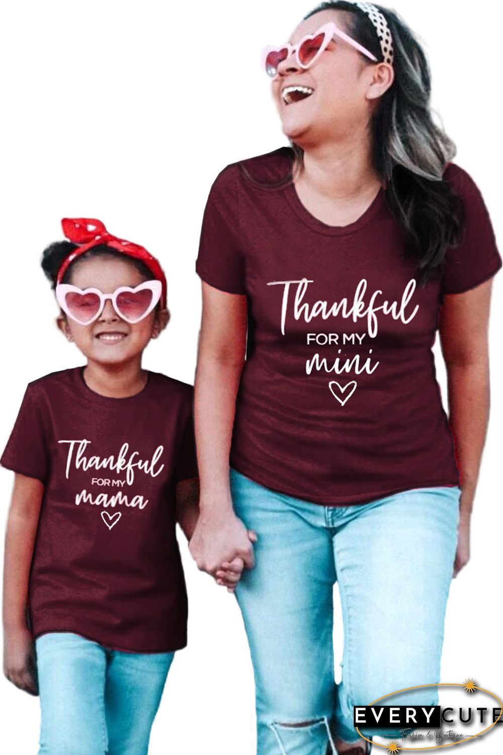 Wine Letters Print Mom Tee