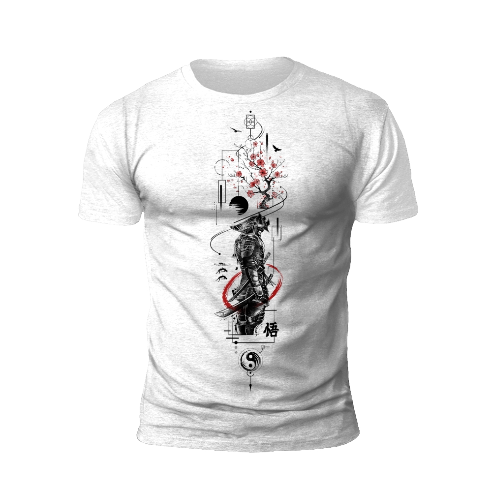 Cyber Samurai: The Fusion of Tradition and Technology T-shirt