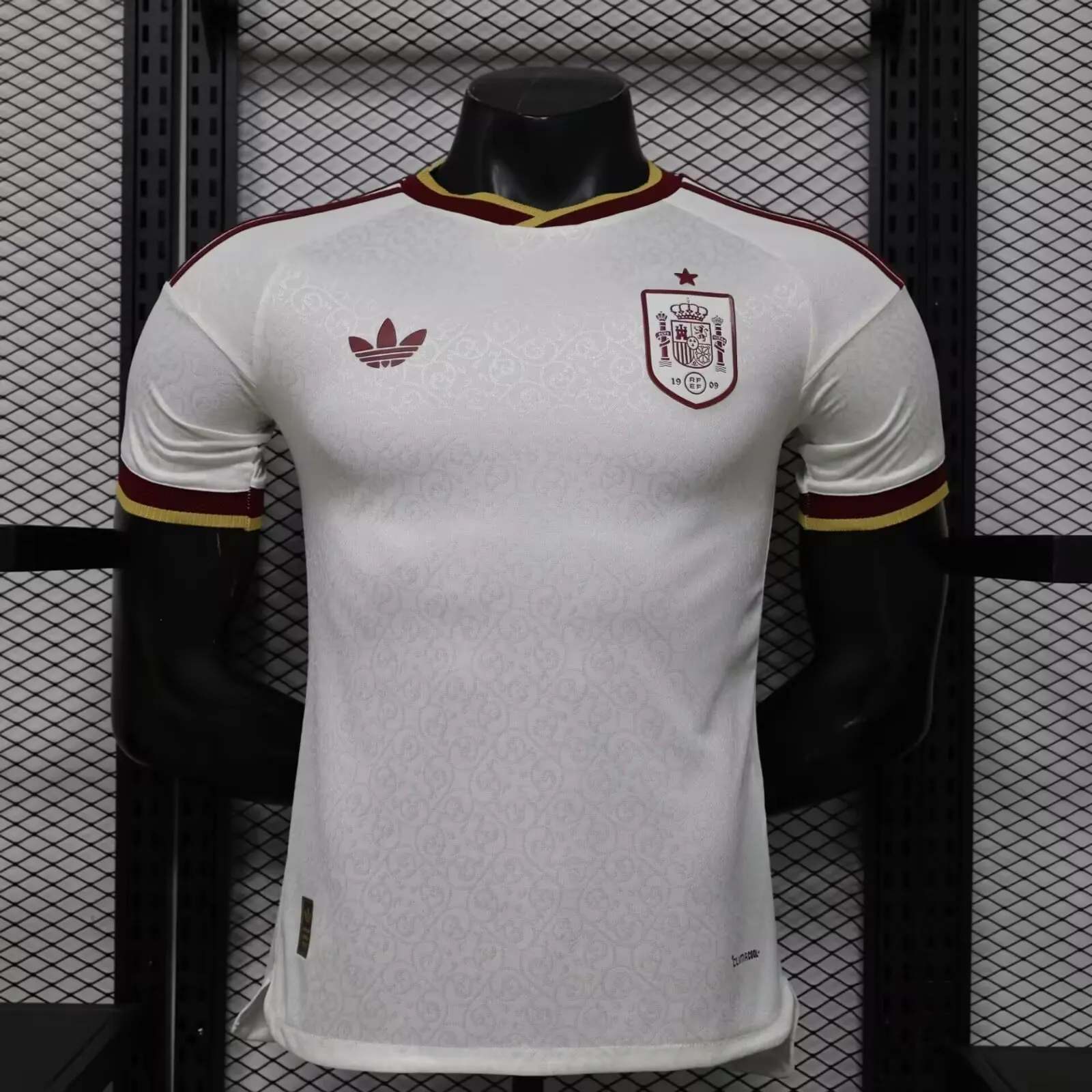 2026 Spain Away Player Version Men's Football T-Shirt