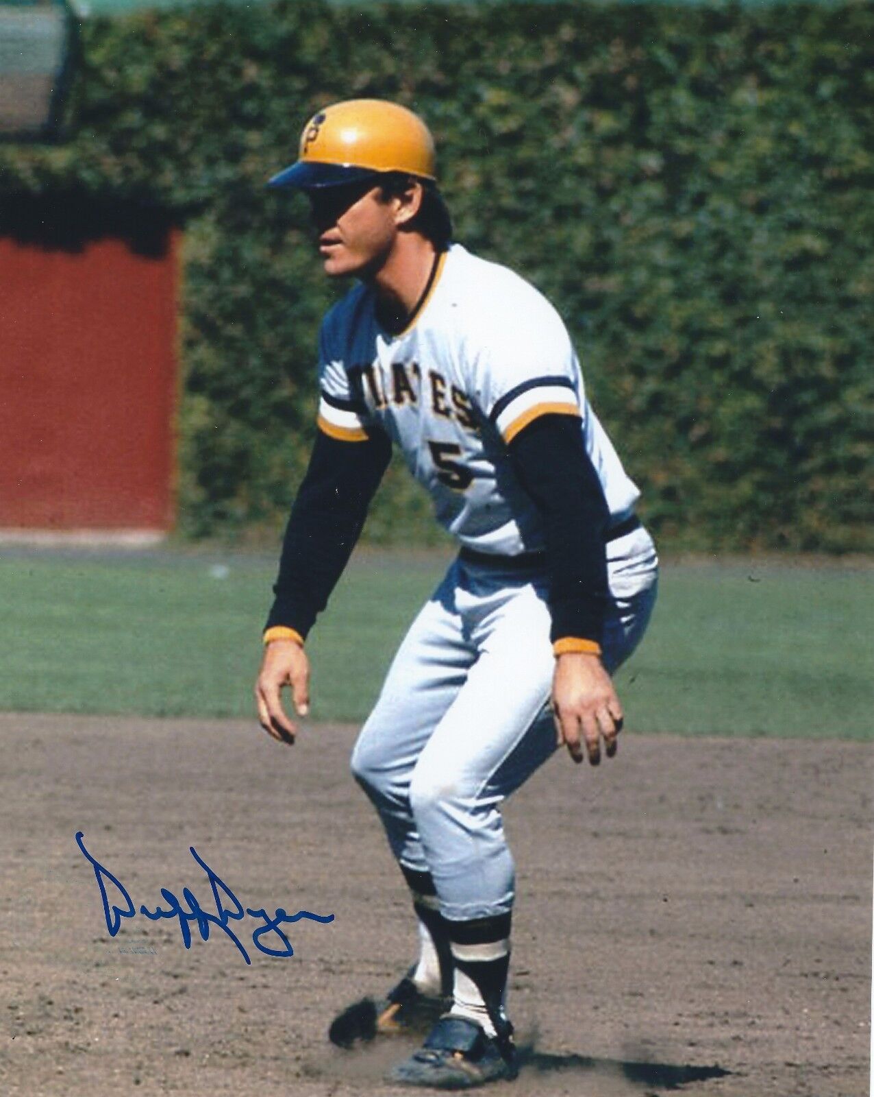 Signed 8x10 DUFFY DYER Pittsburgh Pirates Autographed Photo Poster painting-COA