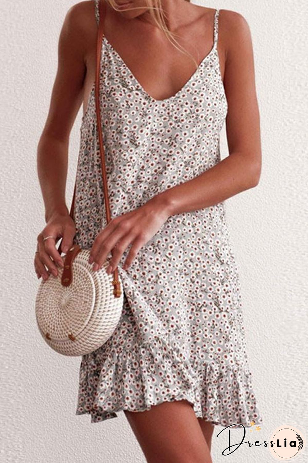 Holiday Style Printed Mini Dress (4 Colors) P12340