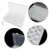 60Round Bottles No Insert Diamond Painting Containers Multi Purpose Portable Plastic Case Box with Stickers & Compartments Arts Crafts Storage Bottle for Hardware Rhinestone (60pcs-no)