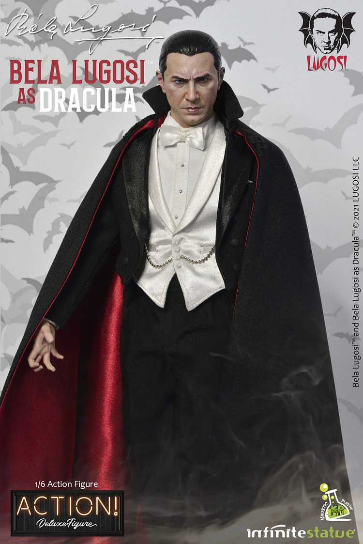 【IN STOCK】1/6 Scale Bela Lugosi as Dracula Figure (Standard Version) by Kaustic Plastik