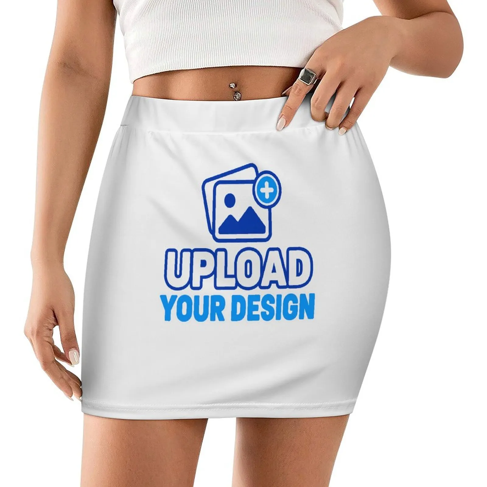 Milk-Silk Mini Skirt &ndash; personalized print product image 8