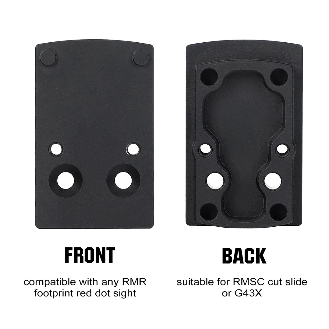 ohhunt® RMSC to RMR Adapter Plate