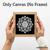 12Pcs DIY Mini Pearl Painting Flower for Home Decor(15x15cm)