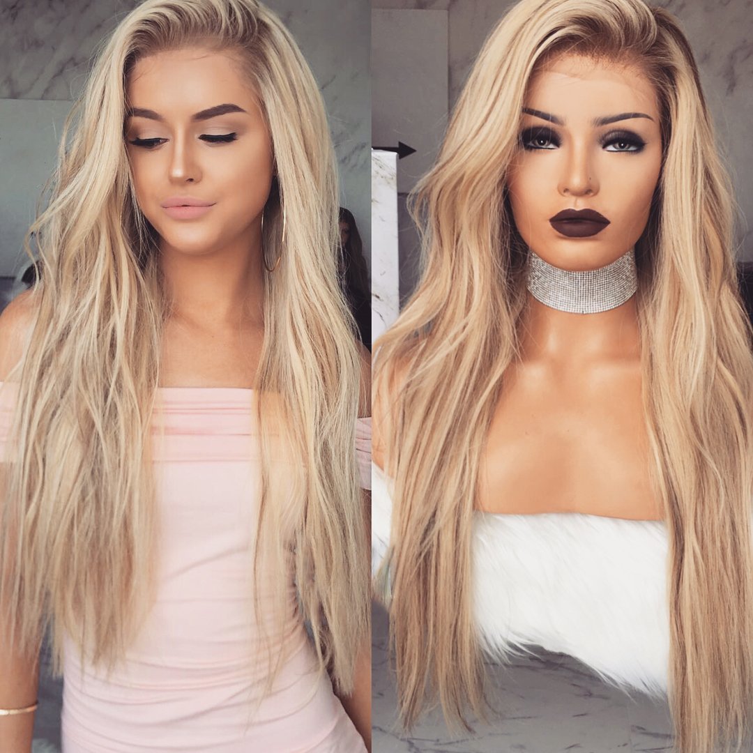 Gradient Champagne Wig 50% OFFAdd any 2 to cart for the price of 1 