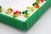 Cherry DIY Building Block Photo Frame Kit,Creative Handmade Assembled Photo Frame Handmade Craft Gift Home Tabletop Display Decor