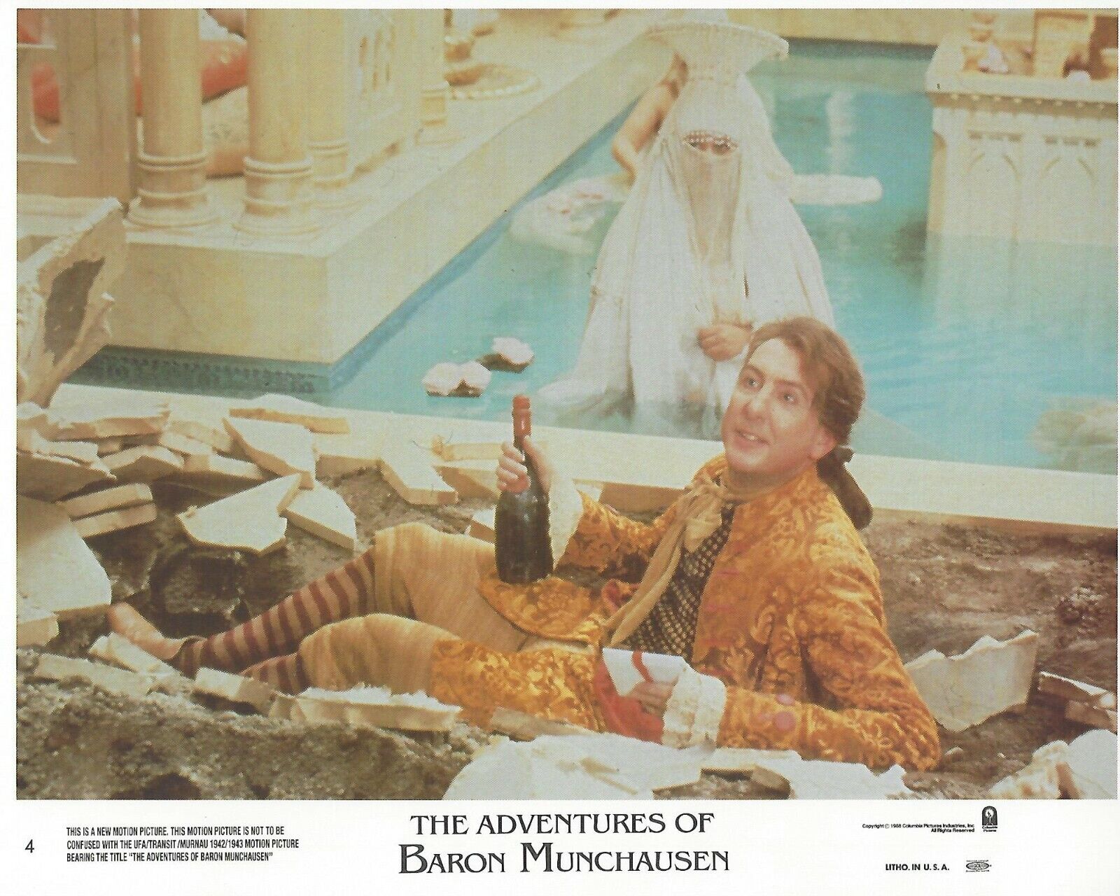 The Adventures Of Baron Munchausen Original 8x10 Lobby Card Poster 1981 Photo Poster painting #4