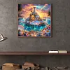 Dreamy Landscape Full DIY 5D Round Drill Diamond Painting Kits for Adults/Beginners Gift Home Decor Diamond Dots Paintings Picture Arts Craft 40x40cm