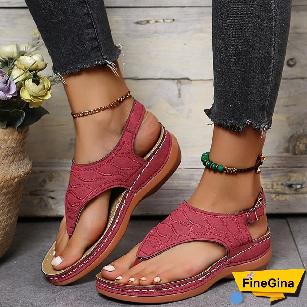 Summer Oxford Women Sandals Flats Slippers Pu Leather Flip Flops Belt Buckle Female Shoes New Rome Fashion Women Slides