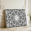 uk.everydayedeals DIY Pearl Painting With Frame - Handmade Self-Adhesive Pearls - Mandala(20*30cm)