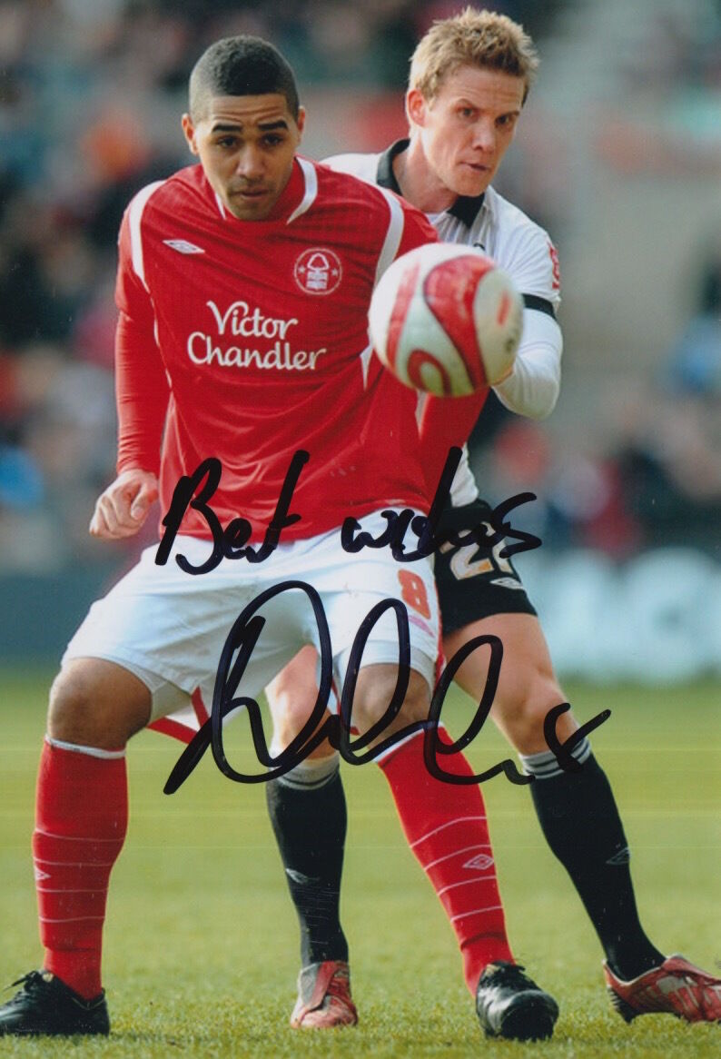 NOTTINGHAM FOREST HAND SIGNED LEWIS MCGUGAN 6X4 Photo Poster painting 1.