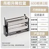 [US Local Warehouse] 2 Tier Pull Down Shelf Heavy Duty Cabinet Organizer for Kitchen Pots Pans