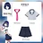 [Wetrose] Oshi no Ko Hoshino Aqua Rubii Arima Kana Kurokawa Akane Ruby Cosplay Costume Sailor Seeraafuku School Uniform Seifuku