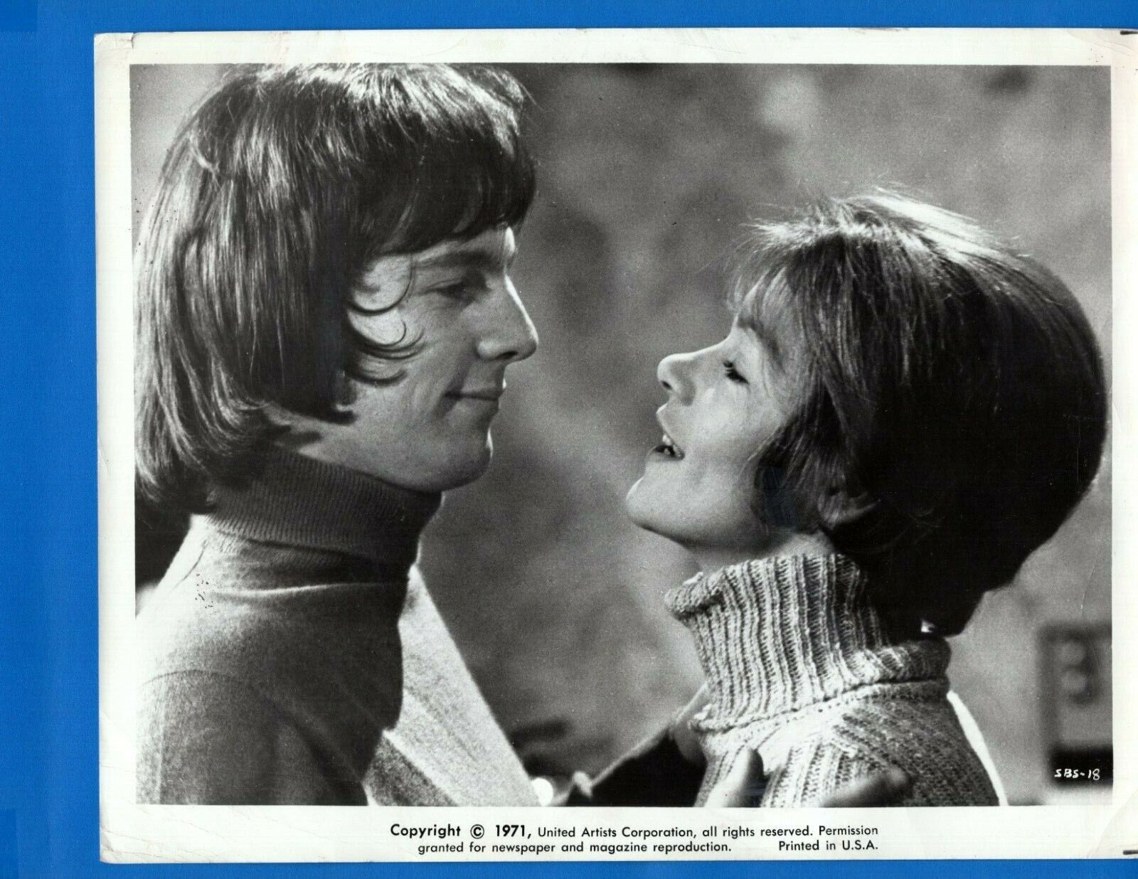 GLENDA JACKSON MURRAY HEAD Vintage 8x10 Promo Photo Poster painting 1971 SUNDAY BLOODY SUNDAY