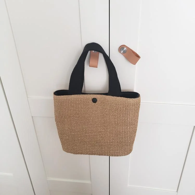 IG Seaside Summer Beach Vacation Wild Woven Retro Handbag
