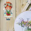 Strawberry DIY Cross Stitch Kit 14CT Thread Art Needlework Fridge Magnet 7x11cm tapestrymarket