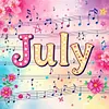 July-18CT Stamped Cross Stitch 25*25cm/9.84*9.84in tapestrymarket