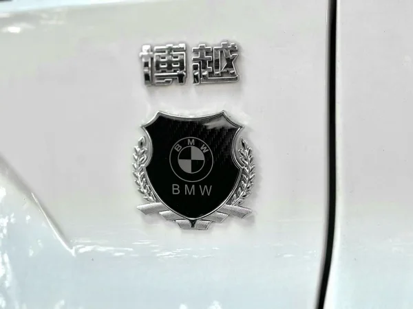 Car Metal Mirror Decorative Car Sticker Wheat Ear