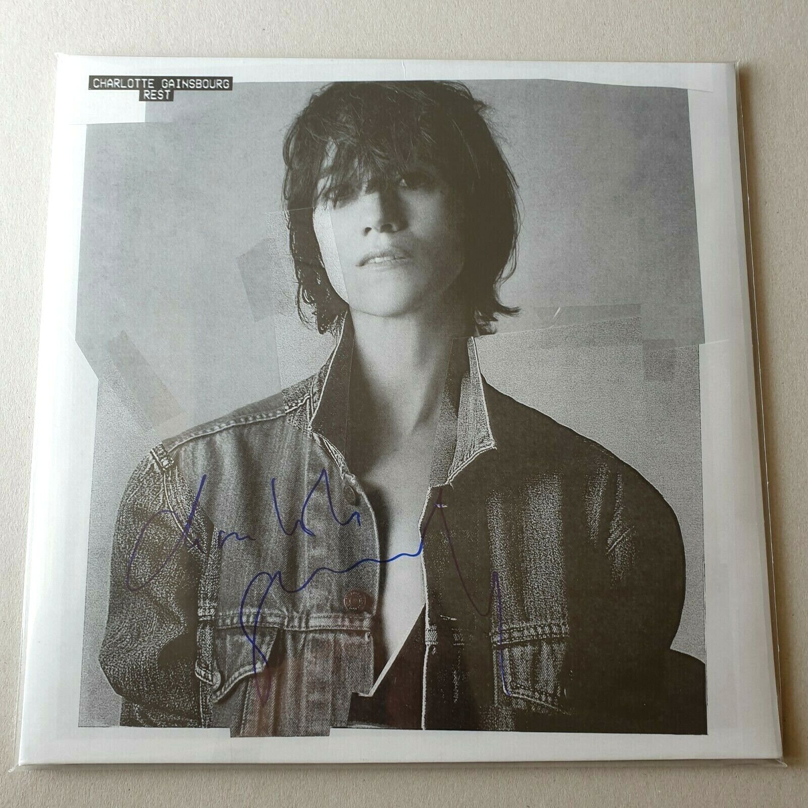 CHARLOTTE GAINSBOURG - REST Signed Autographed Vinyl LP RACC TRUSTED COA Serge