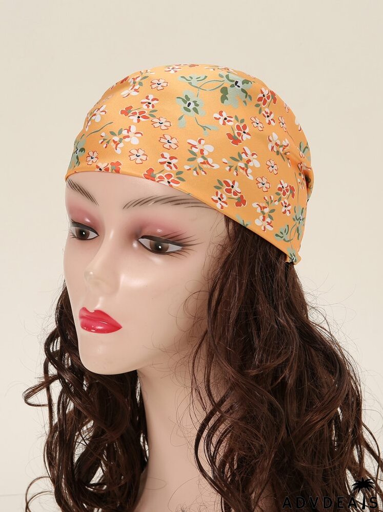 Floral Print Bandana