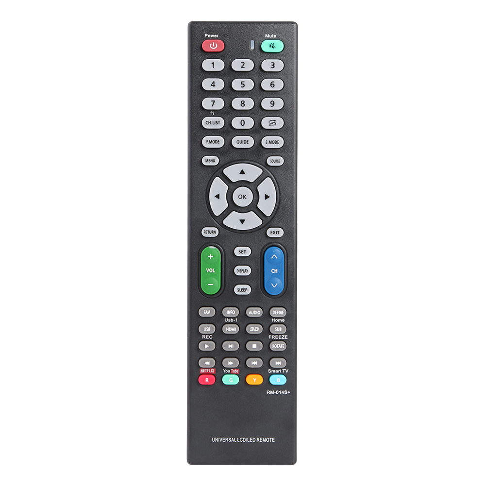 

RM-014S+ Universal LCD LED Television Smart TV Replacement Remote Control, 501 Original