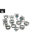 Vintage Lotus Animals Various Styles 13pieces Rings