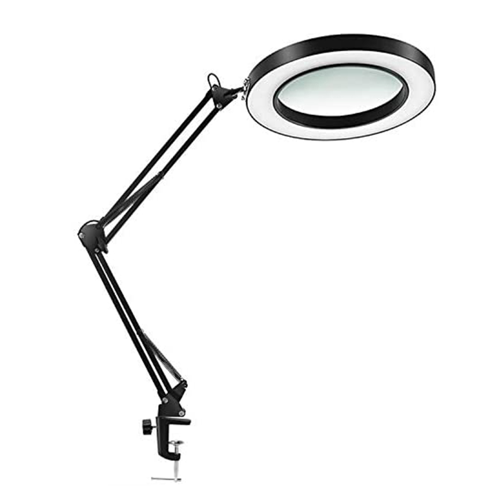 

LED 8x Magnifying Glass Table Lamp Cold Clamp Light for Repairing Tattooing, 501 Original
