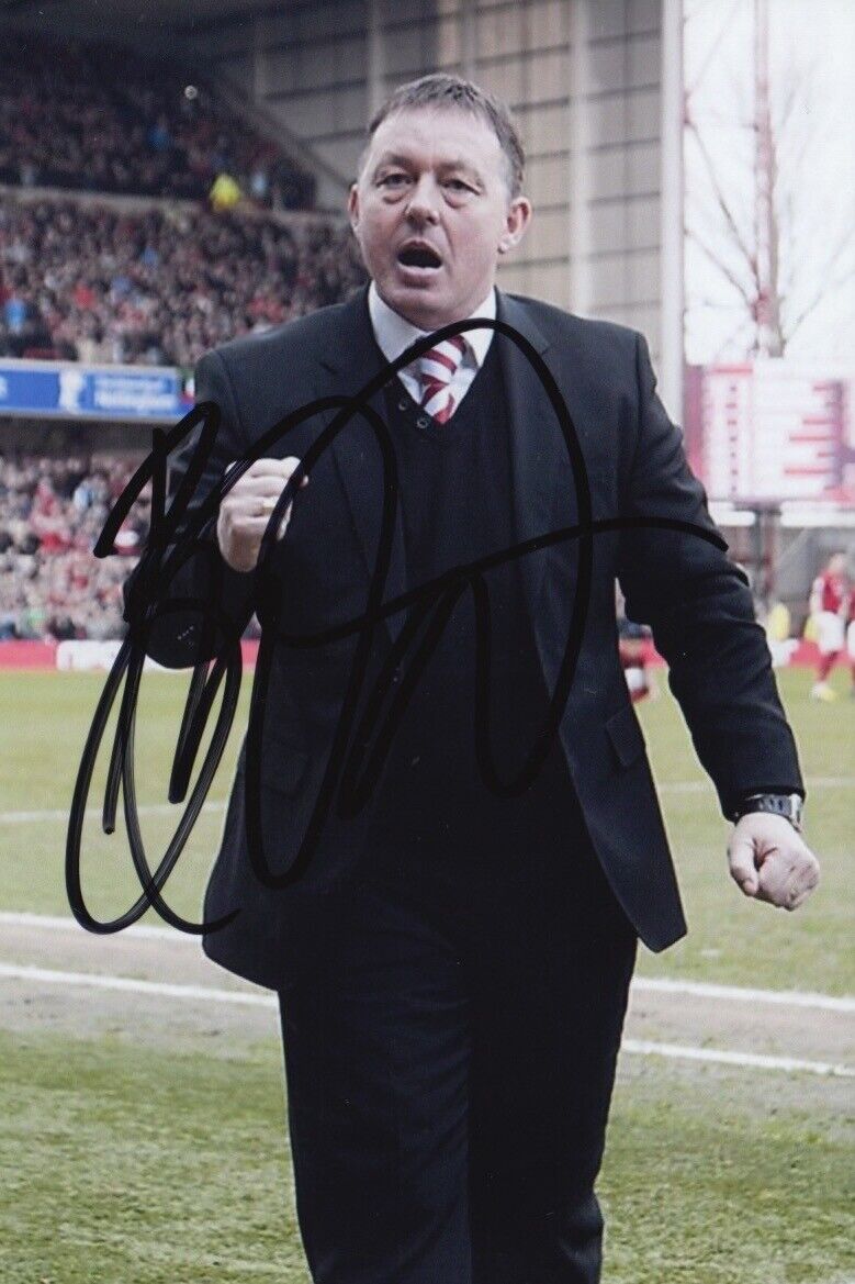 BILLY DAVIES HAND SIGNED 6X4 Photo Poster painting - FOOTBALL AUTOGRAPH - NOTTINGHAM FOREST 17.