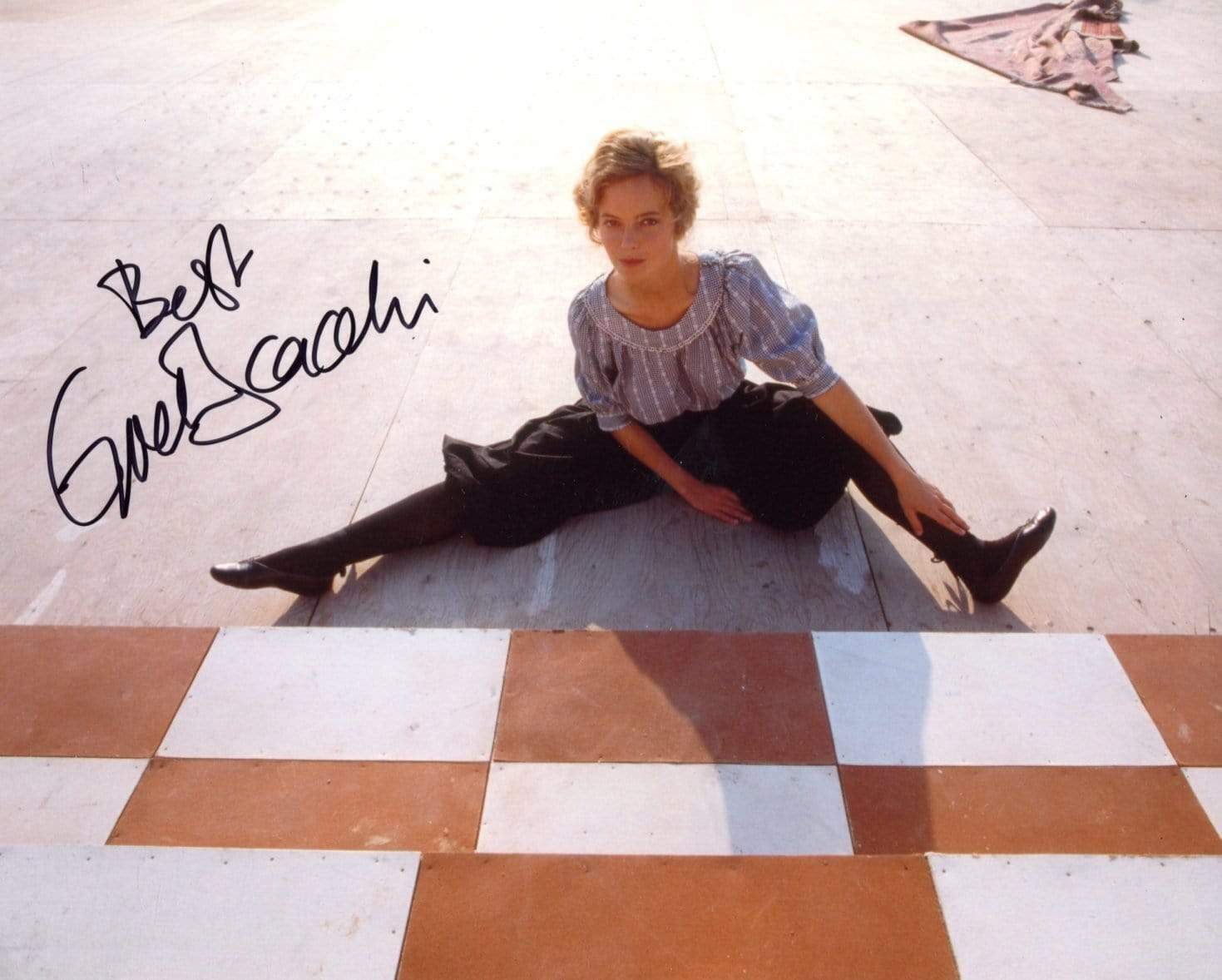 Greta Scacchi ACTRESS autograph, signed Photo Poster painting