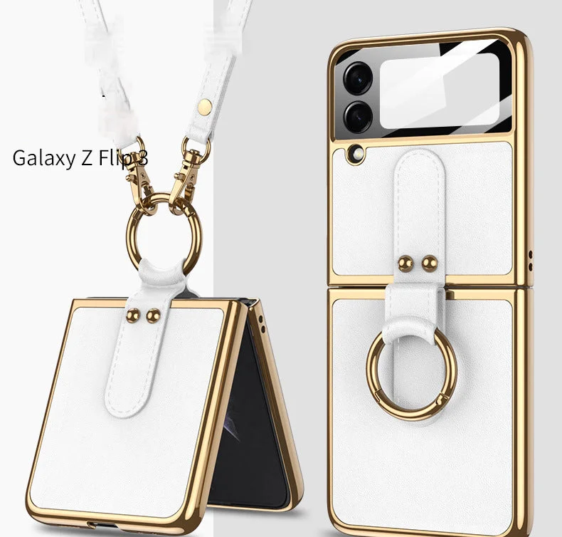 Samsung Zflip3 Lanyard Buckle Foldable Phone Case