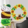 DIY Diamond Painting Crystal Rhinestone Wreath Kits