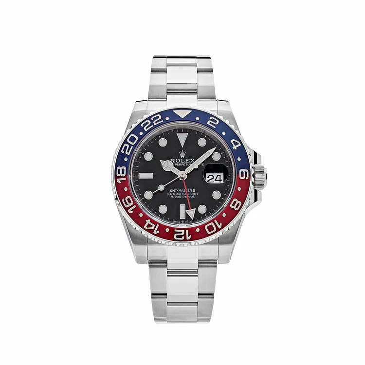 Rolex GMT-Master II 126710BLRO 'Pepsi' Stainless Steel Black Dial Oyster (2024)