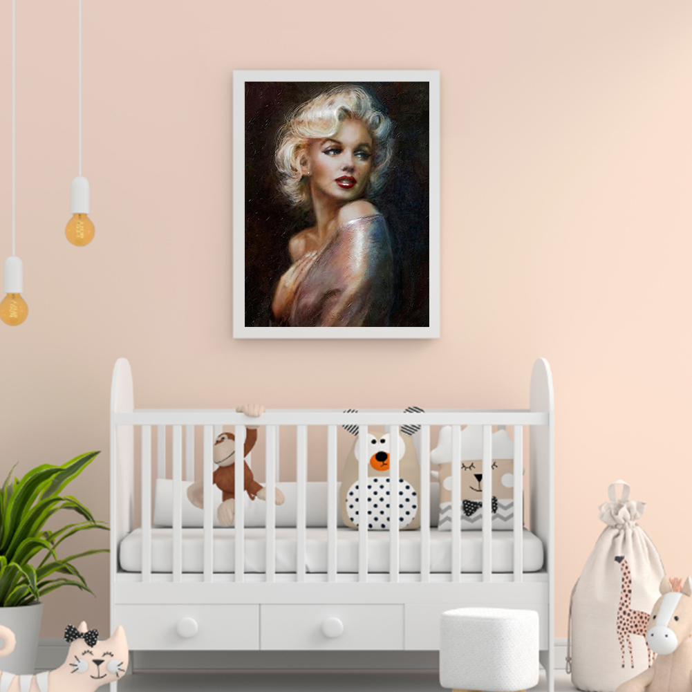 

30*40CM - Paint By Numbers - Marilyn Monroe, 501 Original