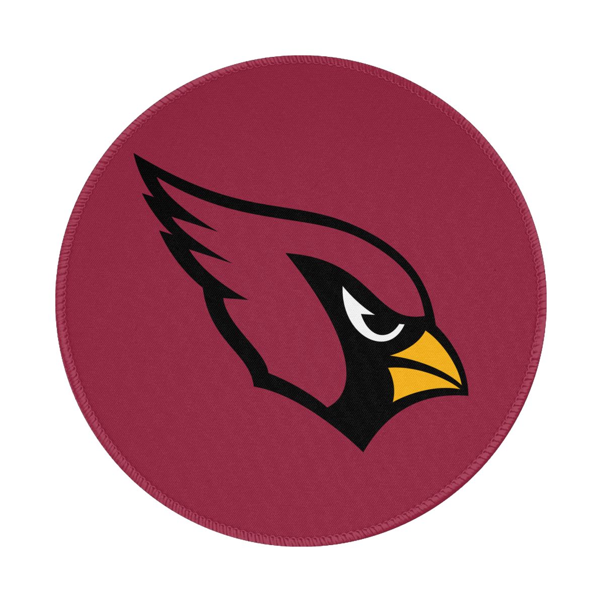 Arizona Cardinals Round Non-Slip Thick Rubber Modern Gaming Mousepad