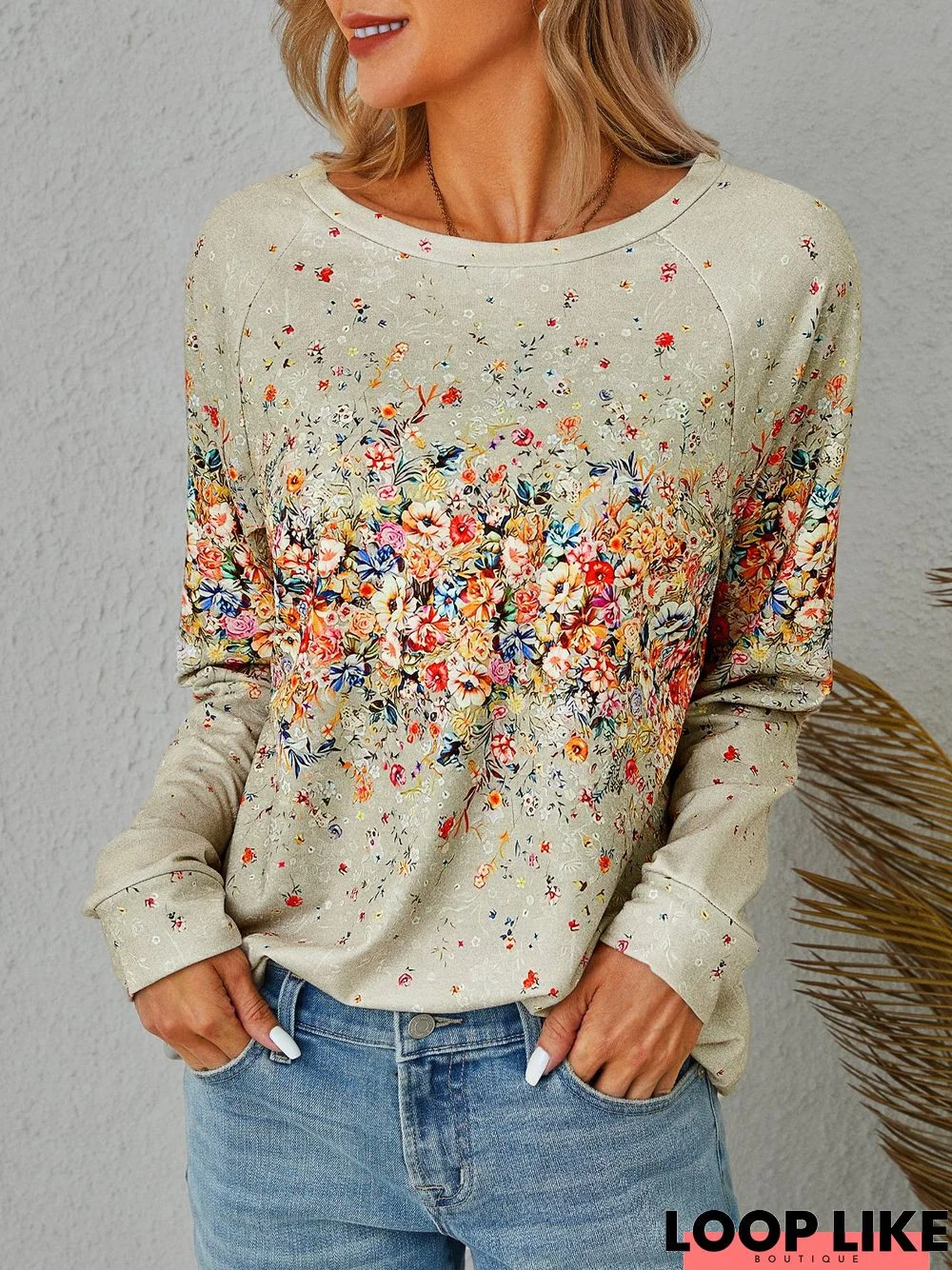 Floral Pastoral Sweatshirt