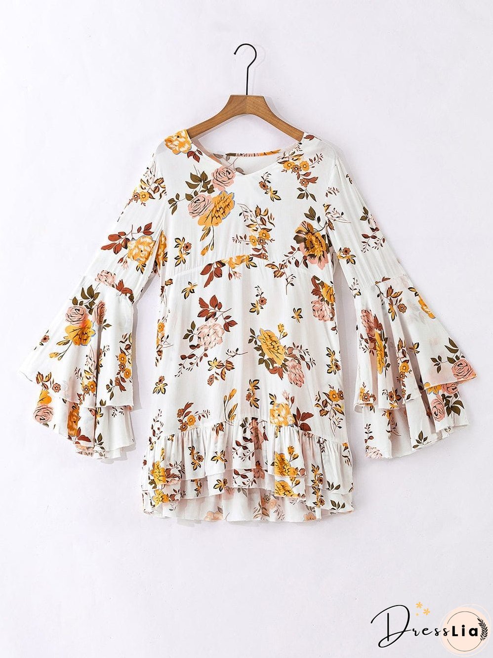 Elegant Floral Dress