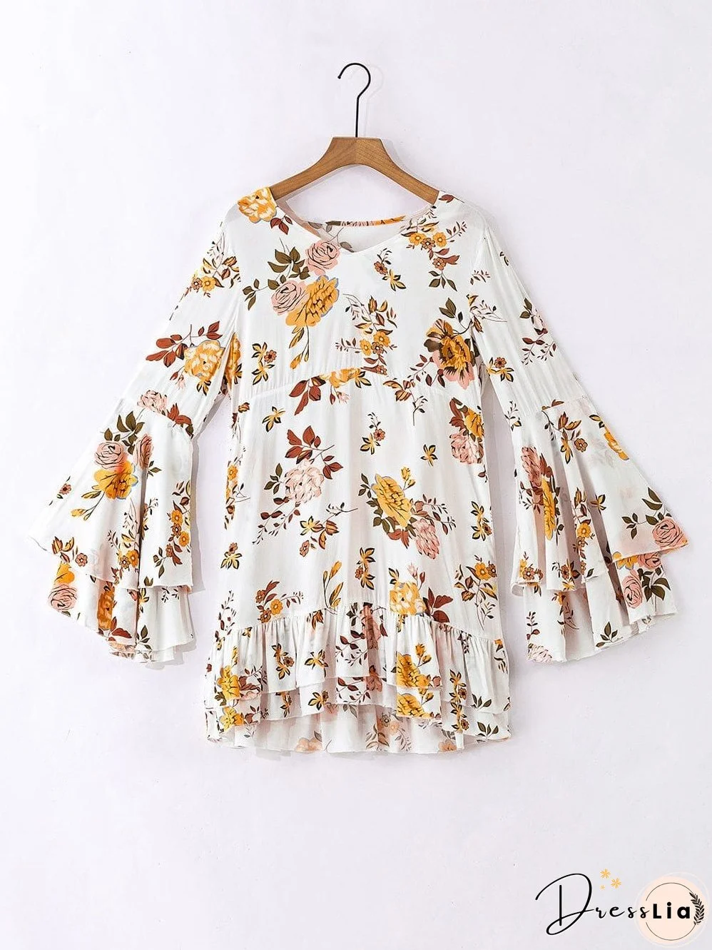 Elegant Floral Dress