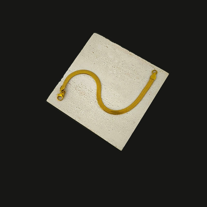 Hip-Hop Retro Rhombus 304 Stainless Steel Bracelets In Bulk