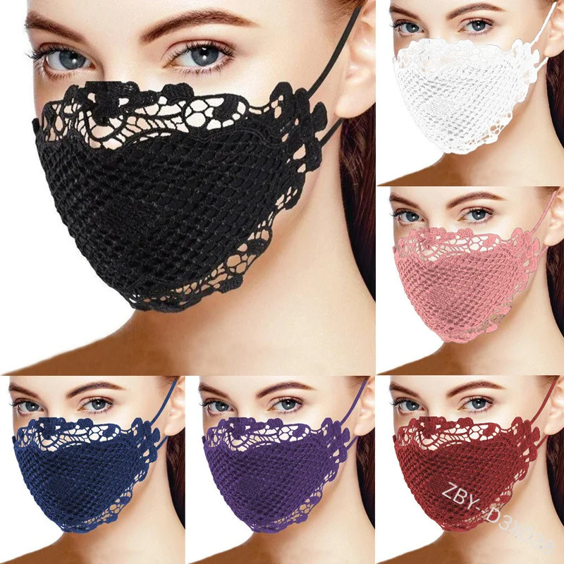 Brownm Ebay Ear-Mounted Water-Soluble Sandwich Anti-Smide Mask Lace Mask