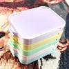 Multi-Color Diamond Painting Dot Tray Fully Enclosed Design Drills Storage Tray DIY Diamond Art Accessories