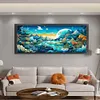 Auspicious Landscapes-11CT Stamped Cross Stitch 190*80cm/74.8*31.5in(Big Size) tapestrymarket