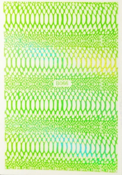 New 3D Bohemia Self-Adhesive Neon Curve Serpentine Letter Stripe Nails Stickers Acrylic Decorations Manicure Design-Nail Inspo