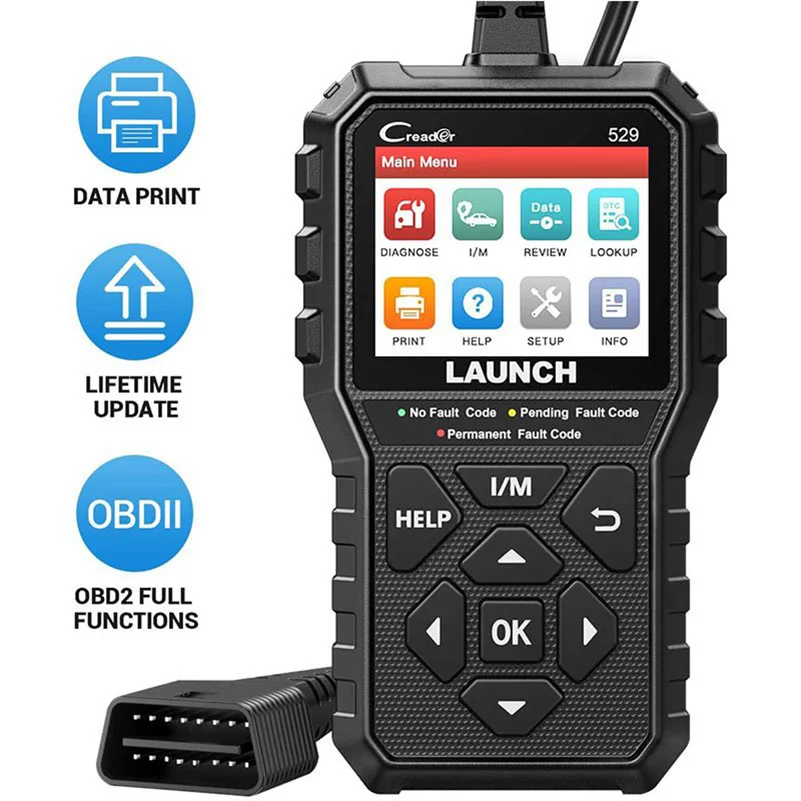 Launch Cr629 OBD2 Scanner ABS SRS Scan Tool with Active Test, 3 Service Diagnostic  Tool - China Diagnostic Tool, Car Diagnostic Tool