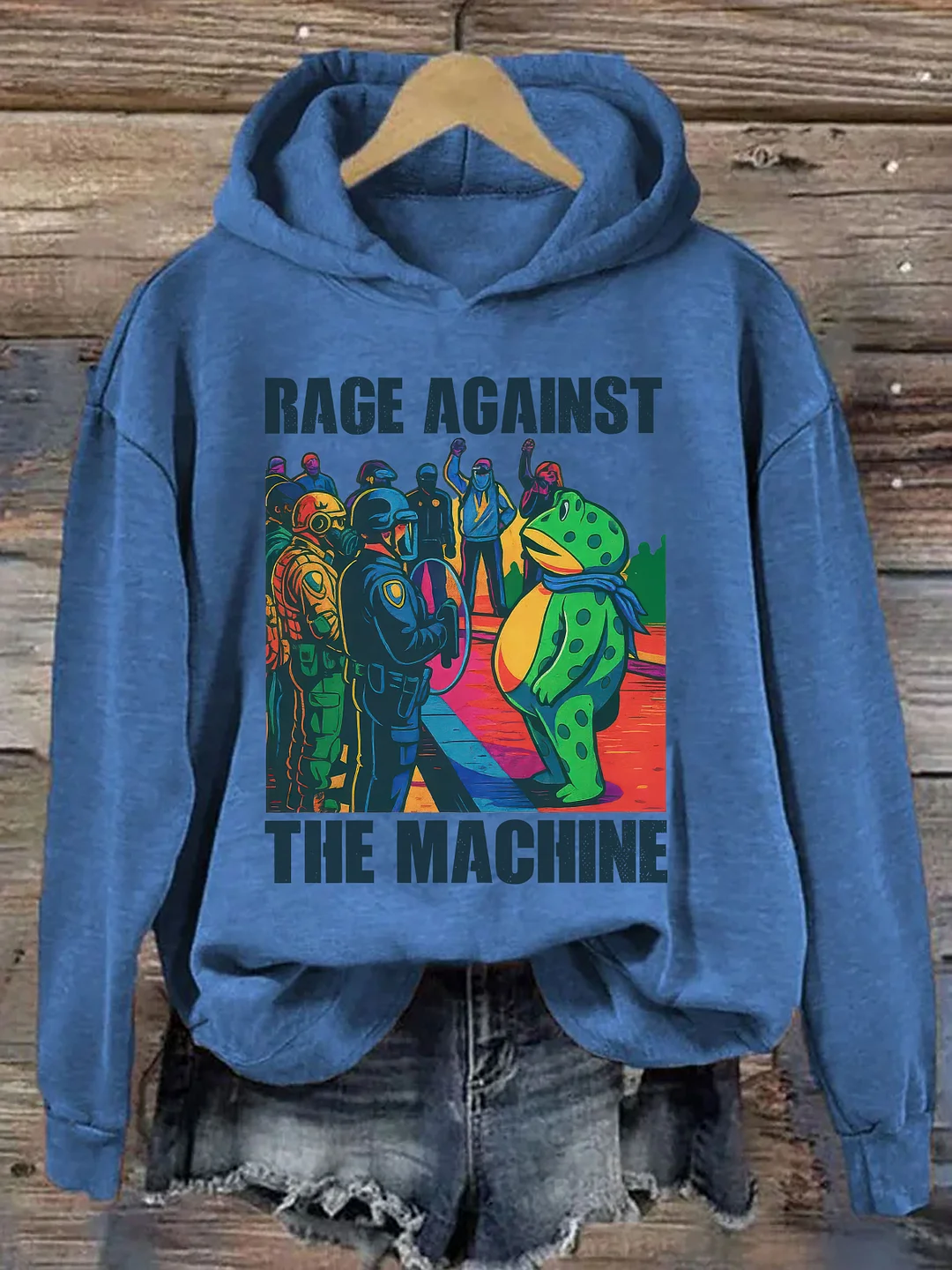 Portland Frog Anti-ICE Hoodie