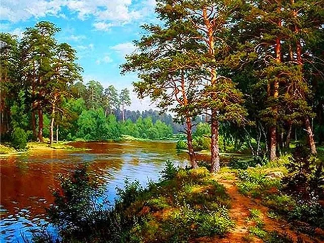 Diamond Painting - Full Round/Square Drill - Scenery(30*40 - 50*60cm)